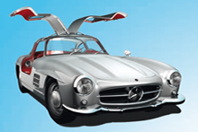 300 SL Flügeltürer