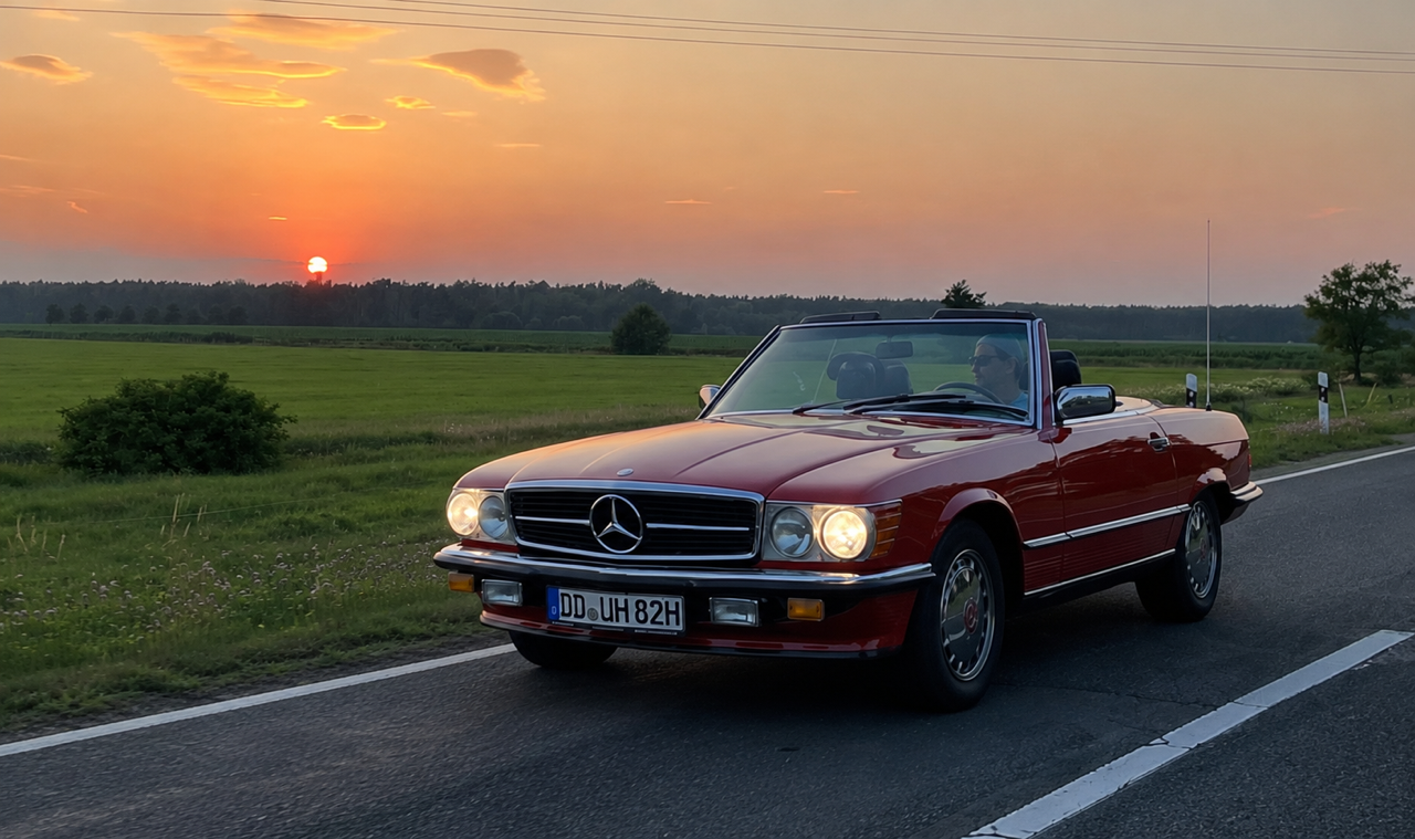 Mercedes Benz 560 SL 1986